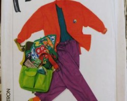 7262 SIMPLICITY ESPRIT MS SHIRT, PANTS, STRETCH KNIT TOP PATTERN MD 14,16